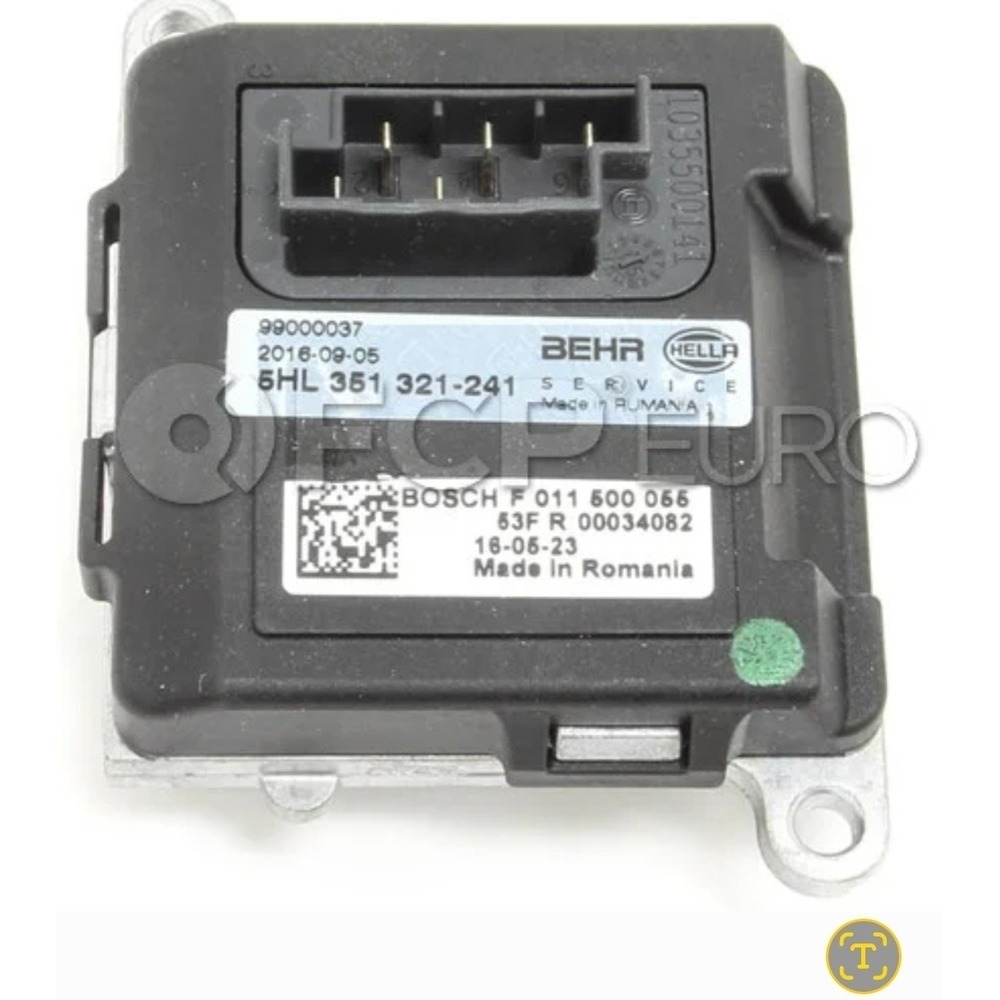 Mercedes-Benz W 220  Rear Regulator Behr Regulates The Speed Heat And Air System